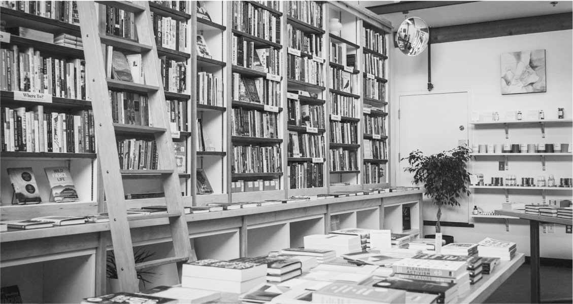 Library of books